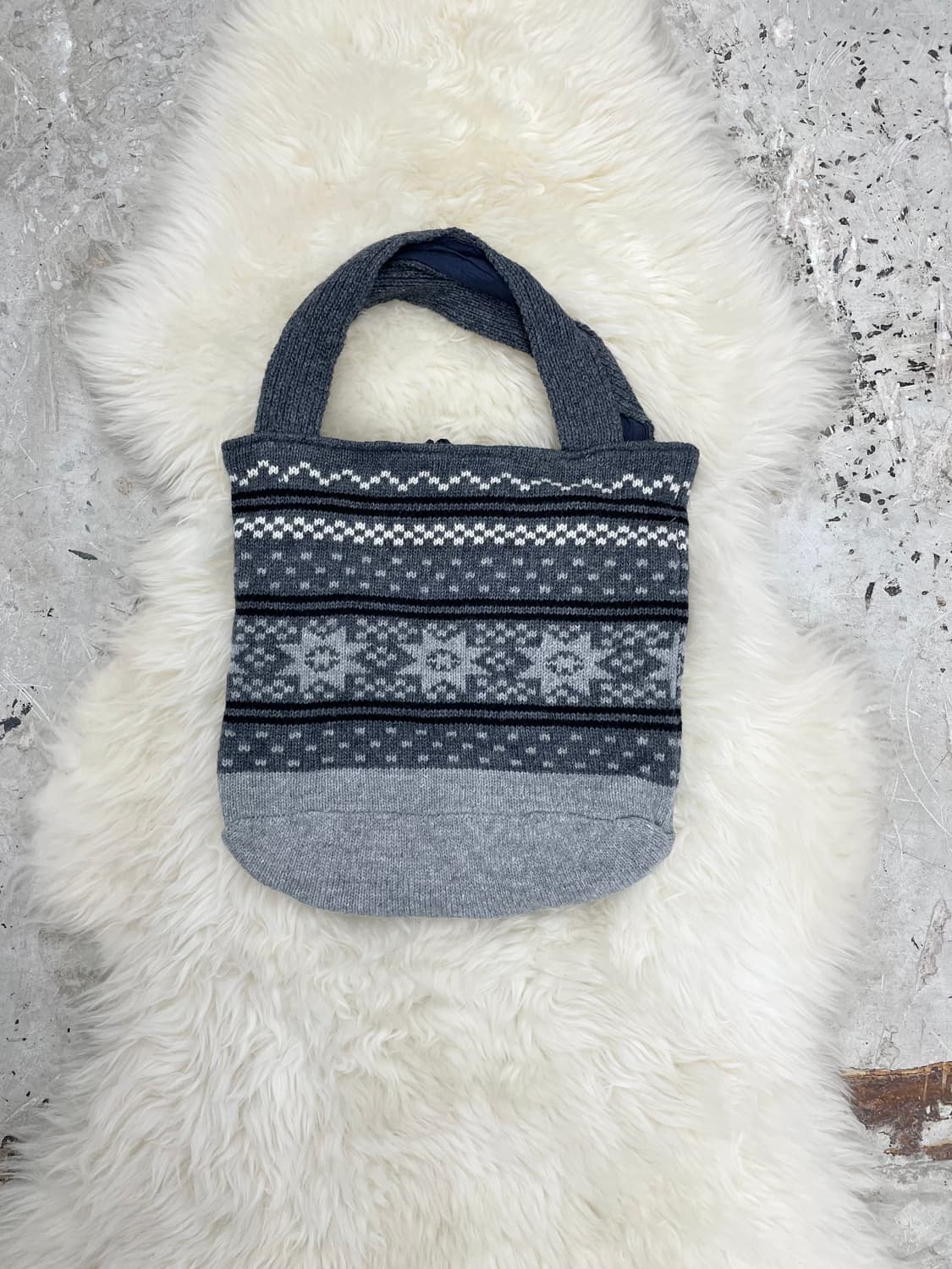 JPN 노르딕 모리 니트백 상품이미지8