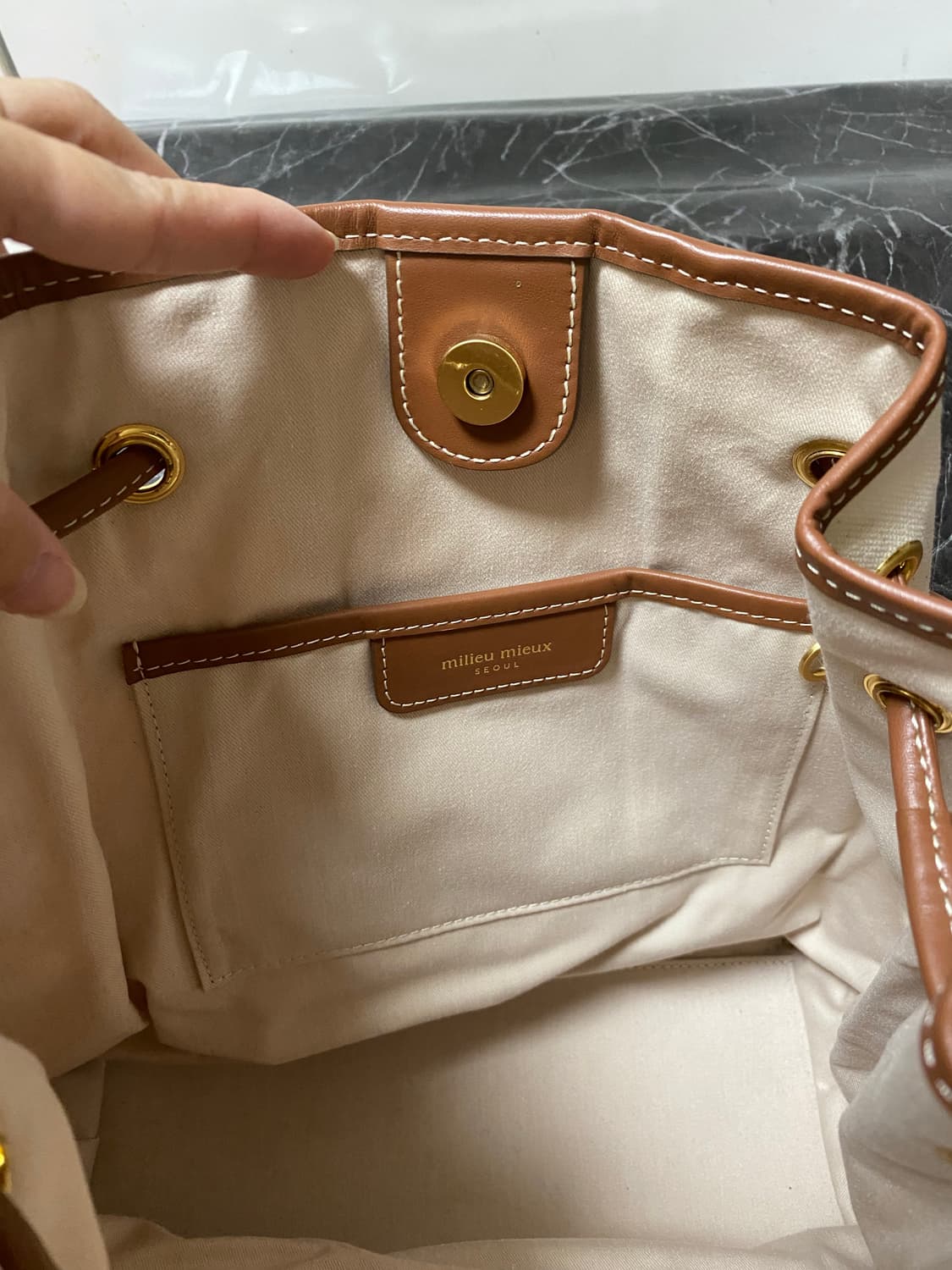 밀리유미유 TOILE BAG 숄더백 상품이미지2