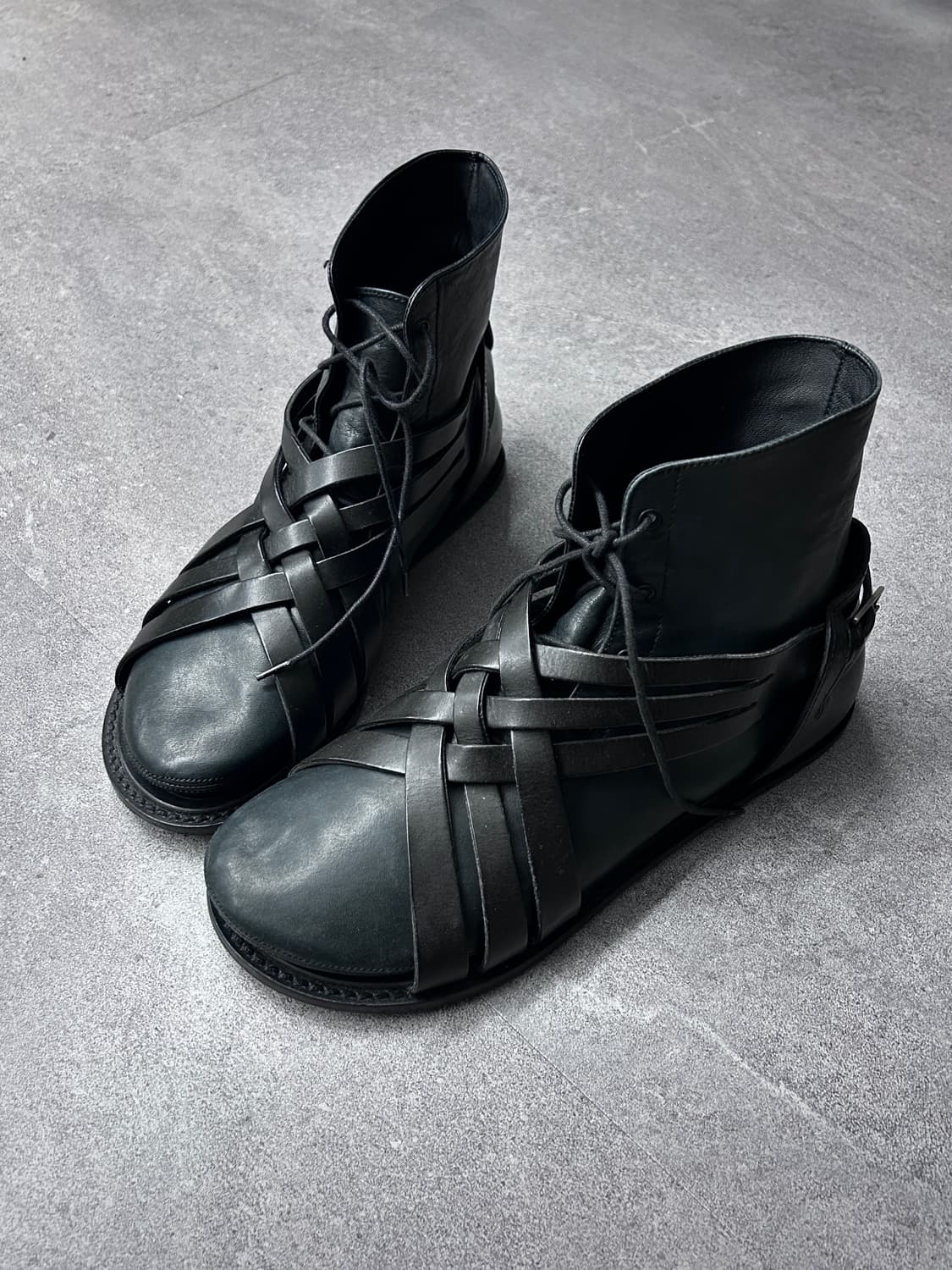 rare* 디올 옴므 11ss 글래디에이터 스트랩 닌자 상품이미지1