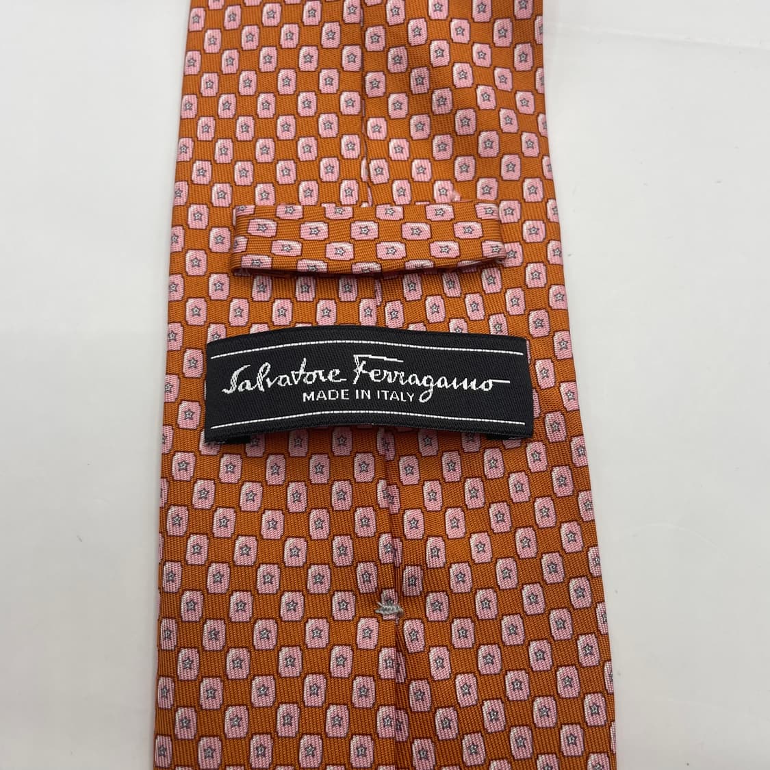 768) (Ferragamo) 살바토레페레가모 패턴 넥타이 상품이미지5