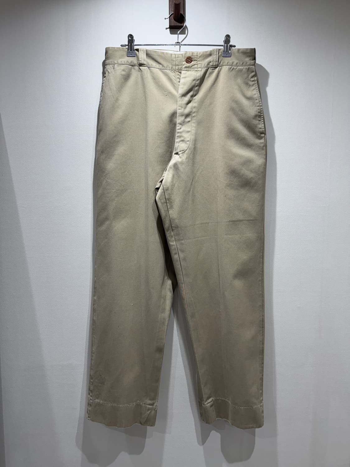 WW2 40s 미군 카키 오피서 치노 팬츠 상품이미지1