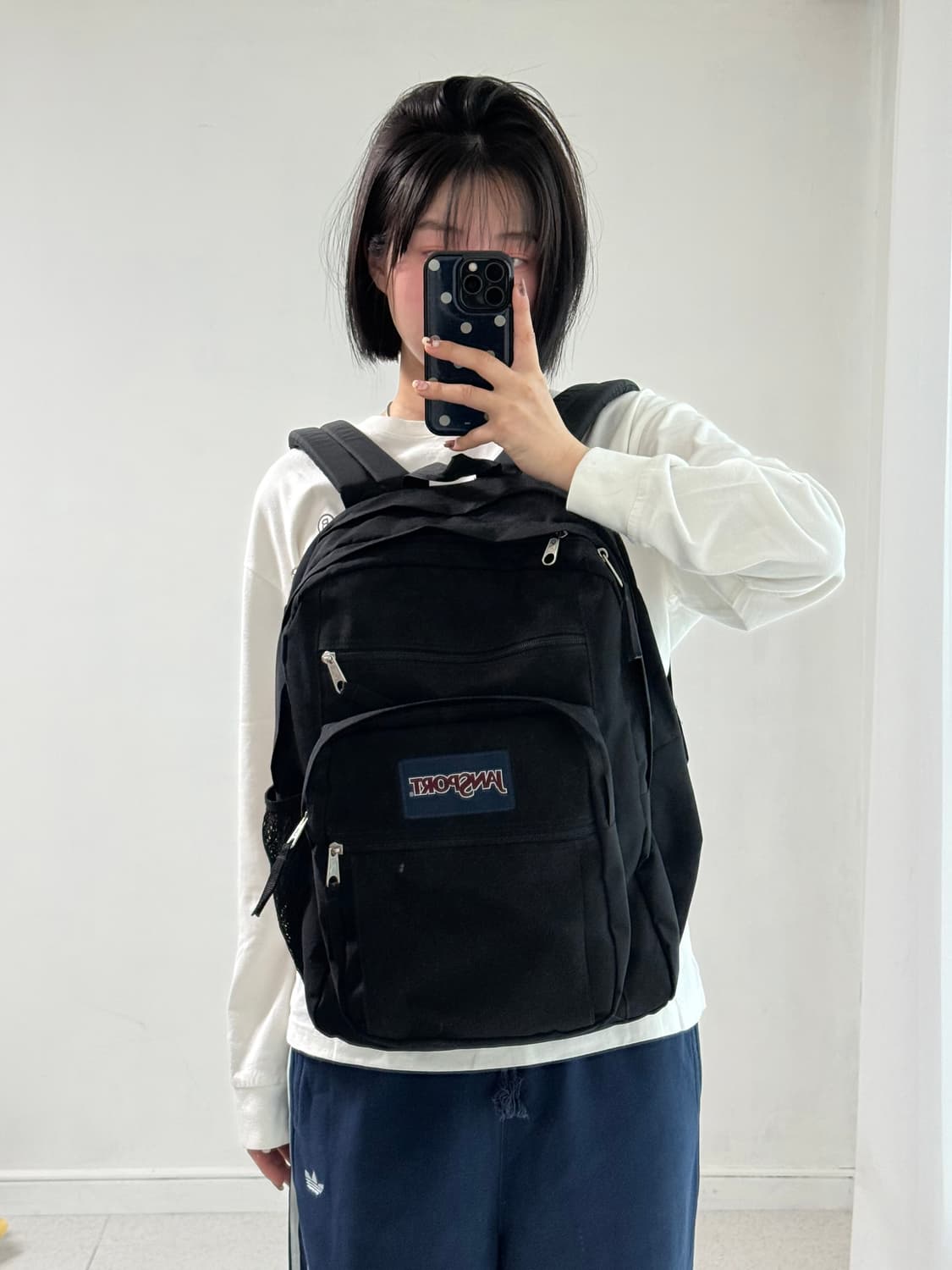 잔스포츠 블랙 스튜던드 백팩 상품이미지3