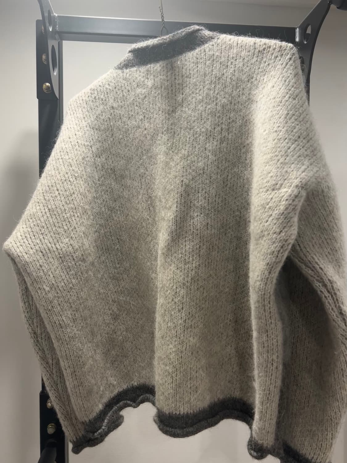 마리아노 노 타브 니트 풀 스웨터 M 상품이미지8