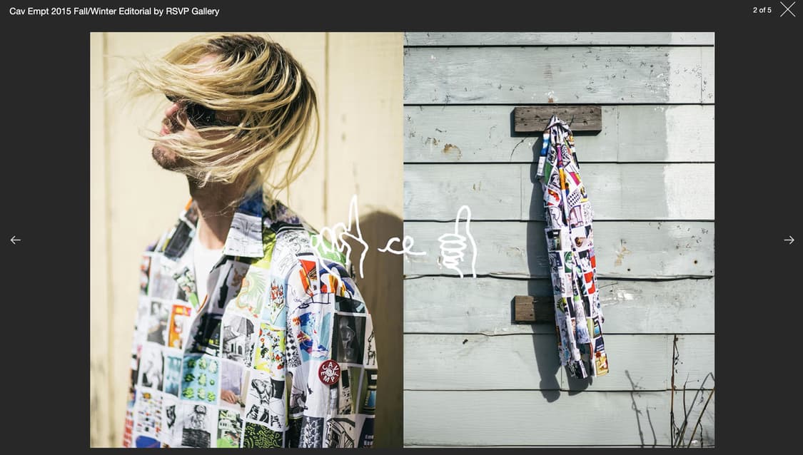 15AW C.E MD-RESEARCH 셔츠 M 상품이미지10
