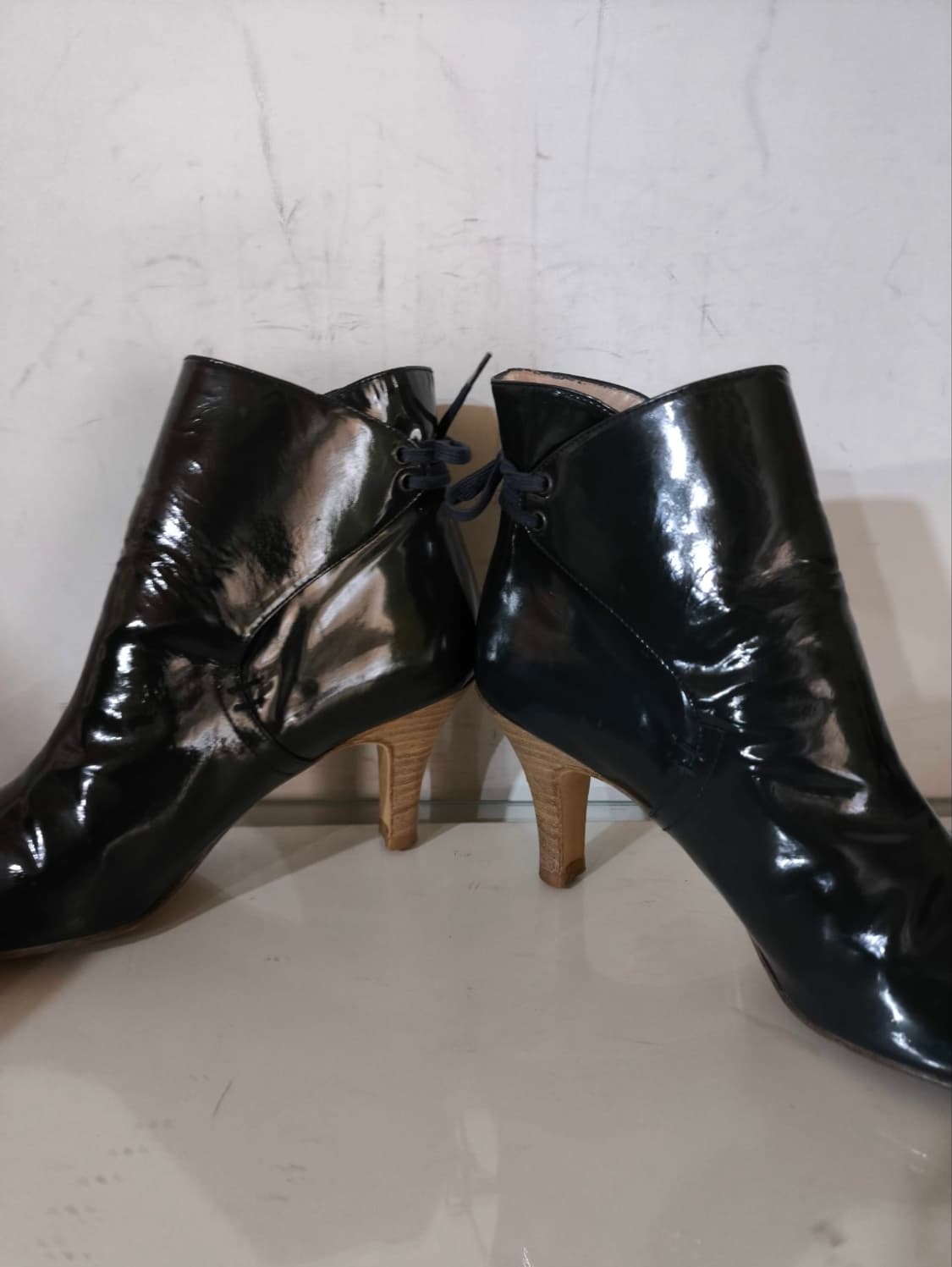 37 240mm 바네사브루노 애나멜 부츠 상품이미지4