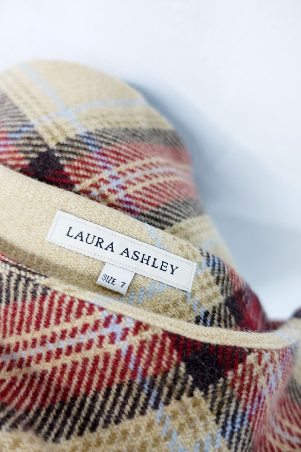 로라 애슐리 타탄 체크 스커트 상품이미지8