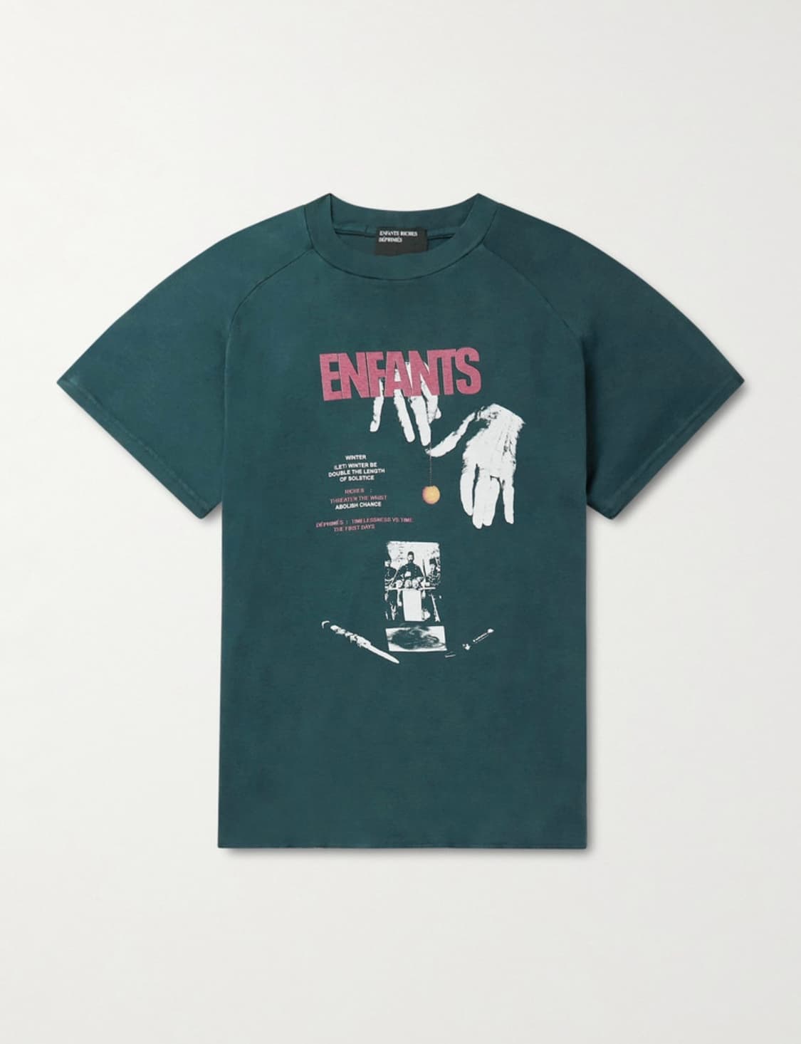 erd 크롭 프린트 코튼 티셔트 M 상품이미지2