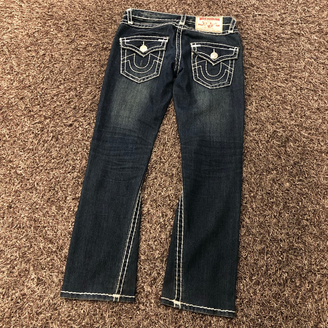 트루릴리전 조이 슈퍼티 플레어 부츠컷 워싱 데님 팬츠 상품이미지5