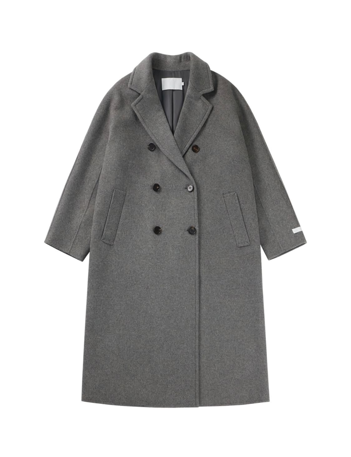 드로우핏 울 핸드메이드 더블 롱코트 S 상품이미지1