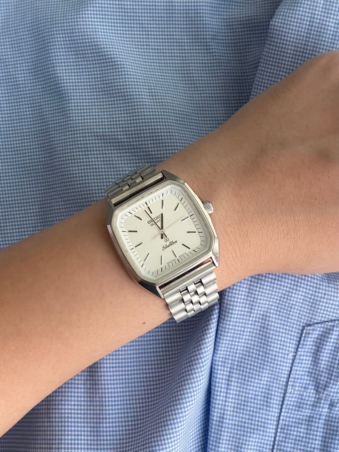 Seiko 세이코 실버웨이브 스퀘어 쿼츠 상품이미지5