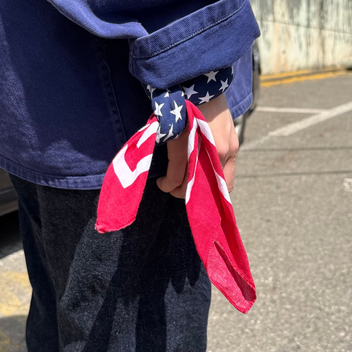 80s 성조기 반다나 상품이미지3