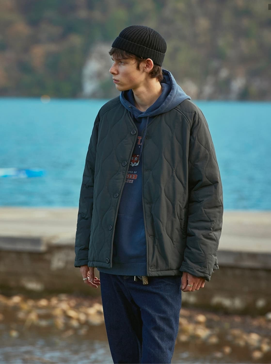 L ) 고프코어 3M 신슐레이트 퀼팅 경량패딩 자켓 상품이미지1