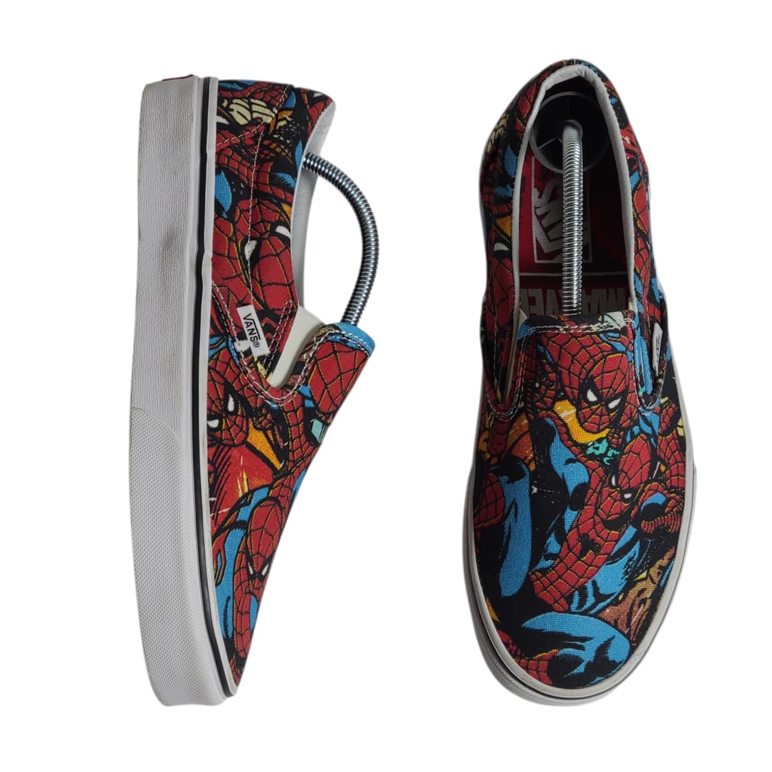 255) 2018SS Vans 반스 x 마블 스파이더맨 슬립온 상품이미지6