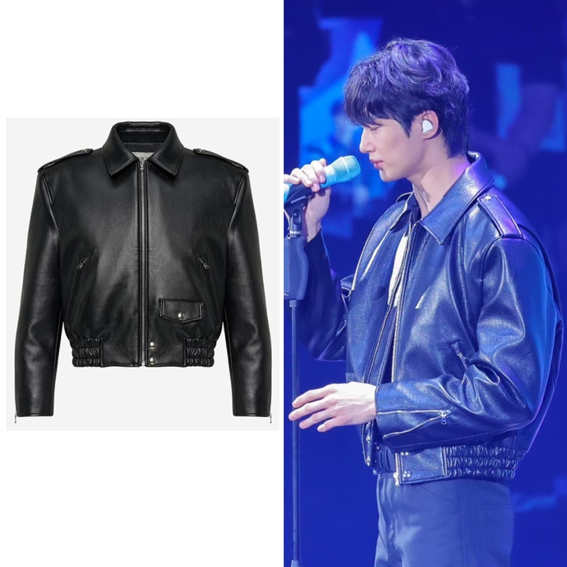 노이스 24FW 레더 자켓 / M 상품이미지3