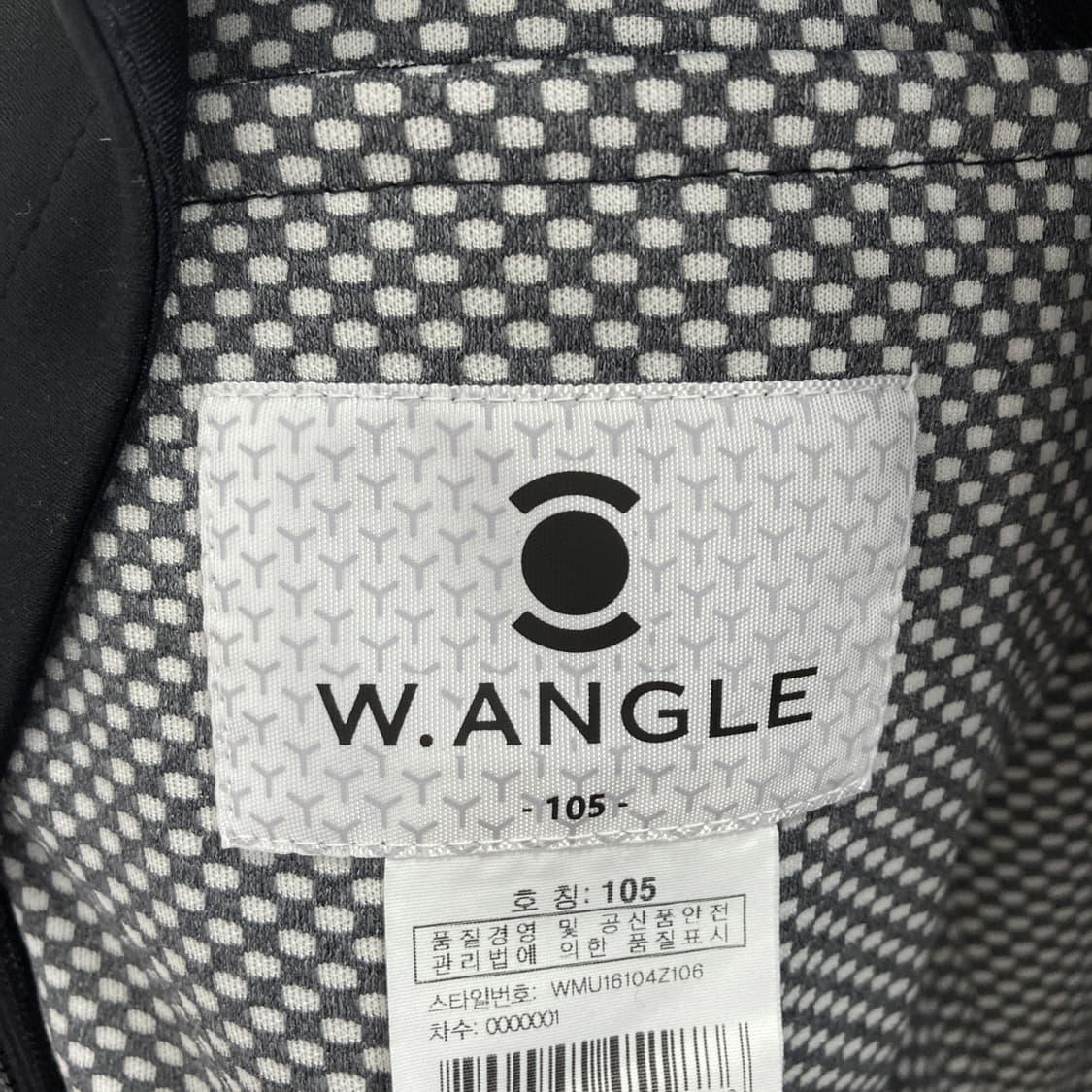 와이드앵글 남 골프베스트집업 XL 상품이미지4