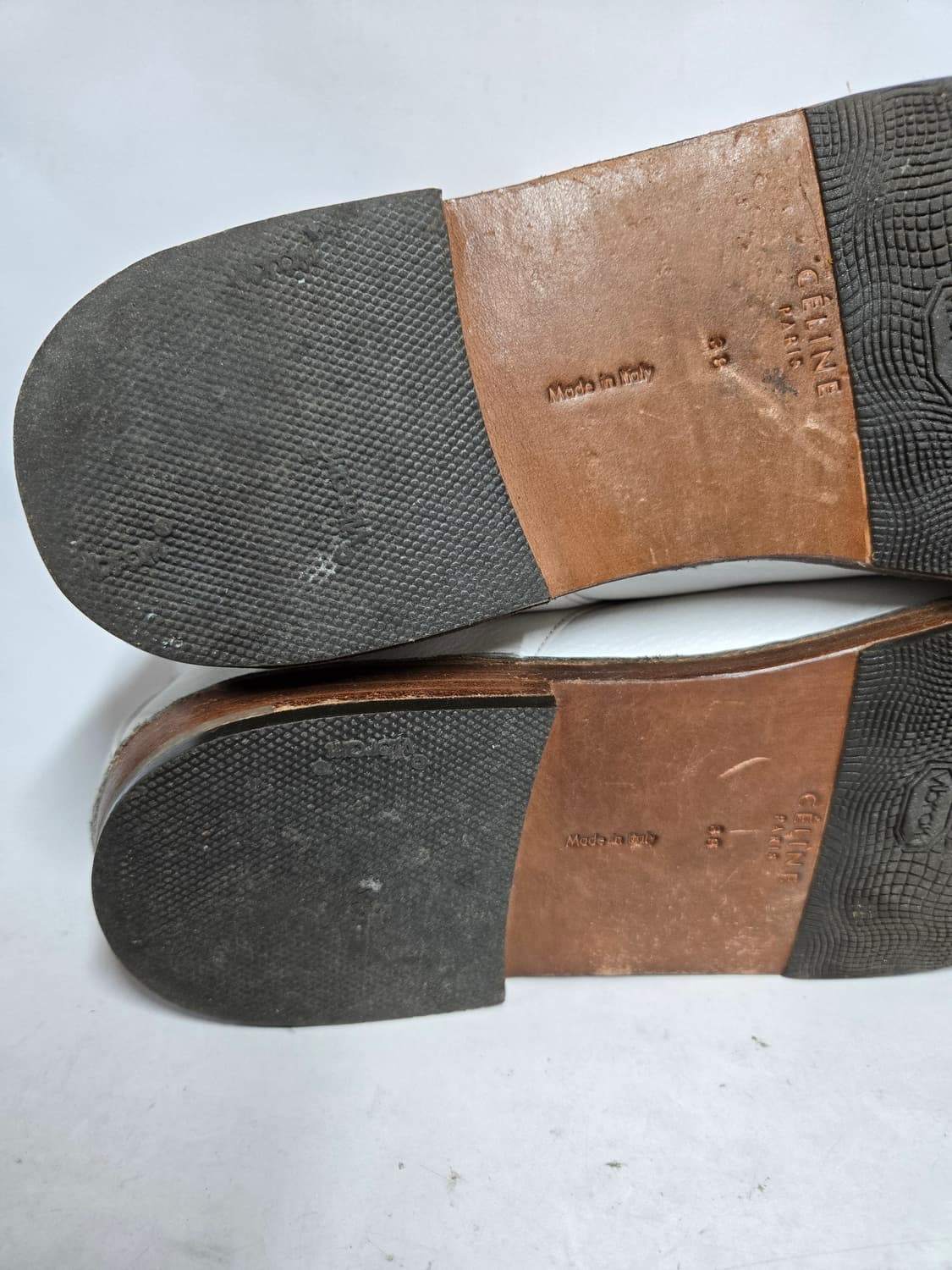 셀린느 피비파일로  로퍼 화이트 250mm 38 상품이미지6