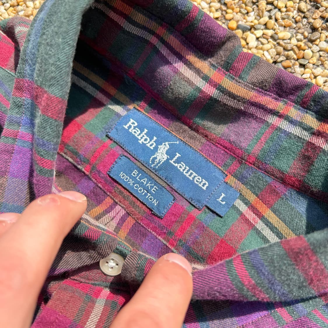 폴로(POLO RalphLauren)체크 셔츠 상품이미지4