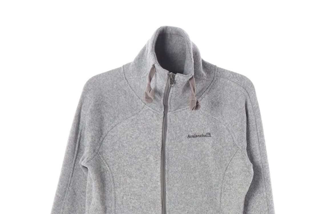 아발란체 아웃도어 플리스 집업 자켓 그레이 S 상품이미지3
