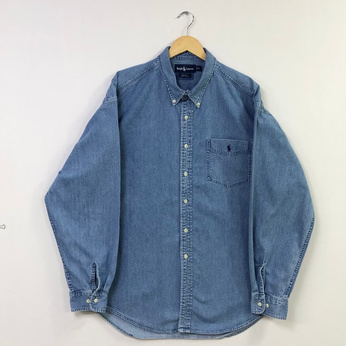 Xxl 폴로 데님 셔츠 상품이미지2