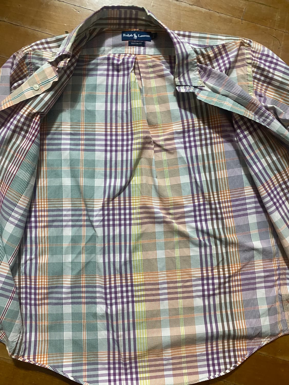 폴로 랄프로렌 체크 남방 105 상품이미지4