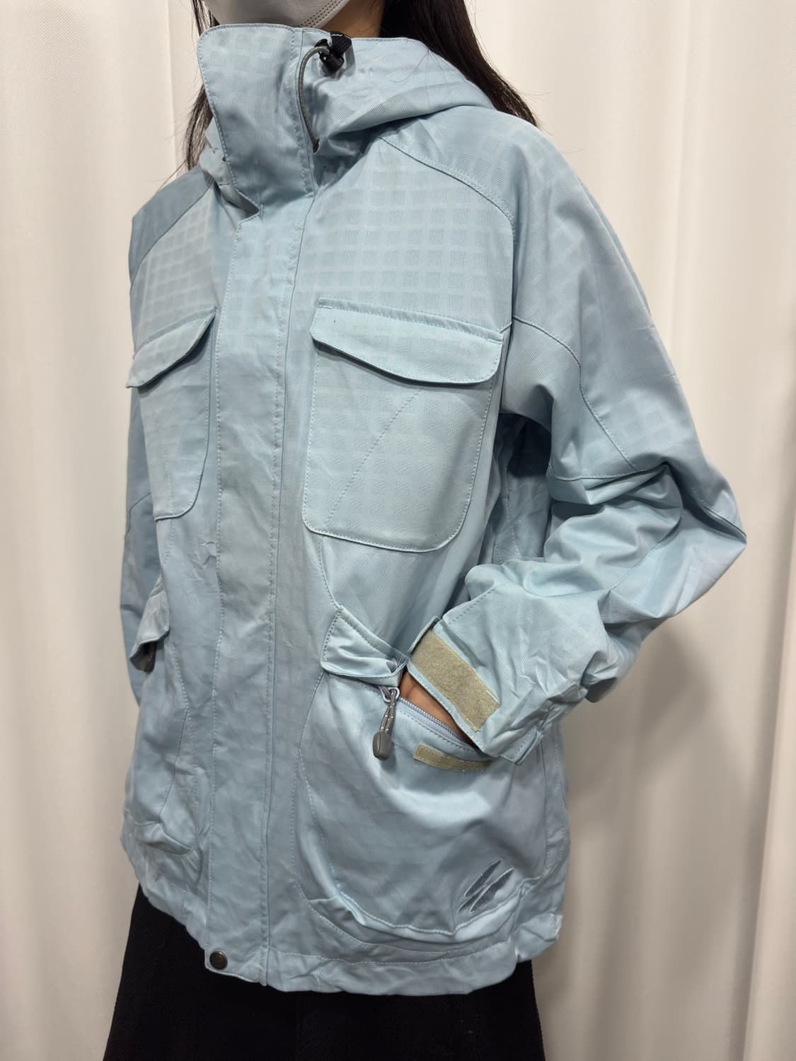 estivo soft blue hood jacket 상품이미지4