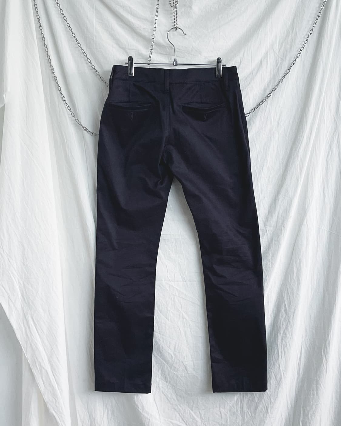 생로랑 18FW 세미 부츠컷 슬랙스 상품이미지5