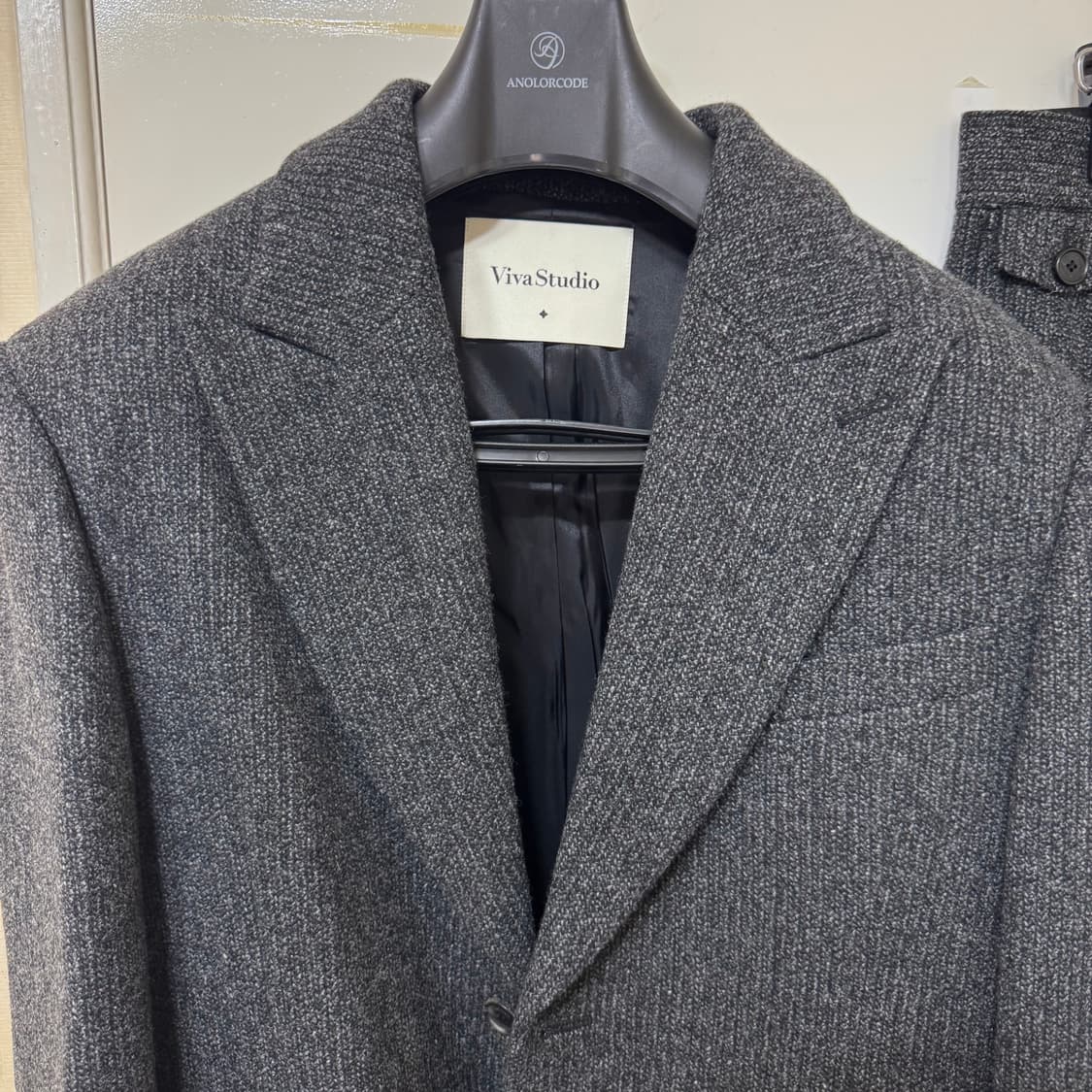 비바스튜디오 헤링본 셋업 수트 상품이미지5