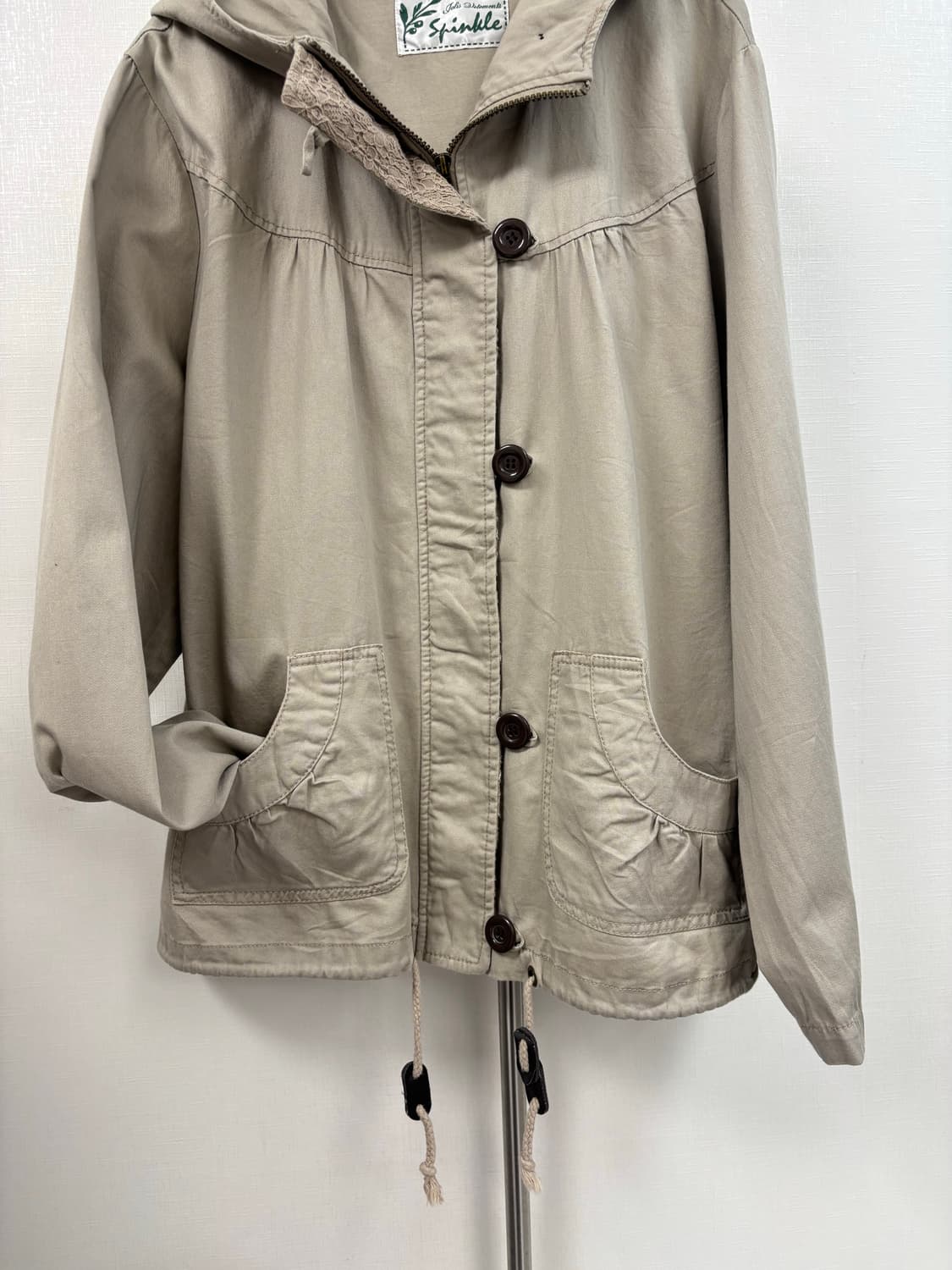 sprinkle 오버사이즈 후디 아방 자켓 상품이미지4