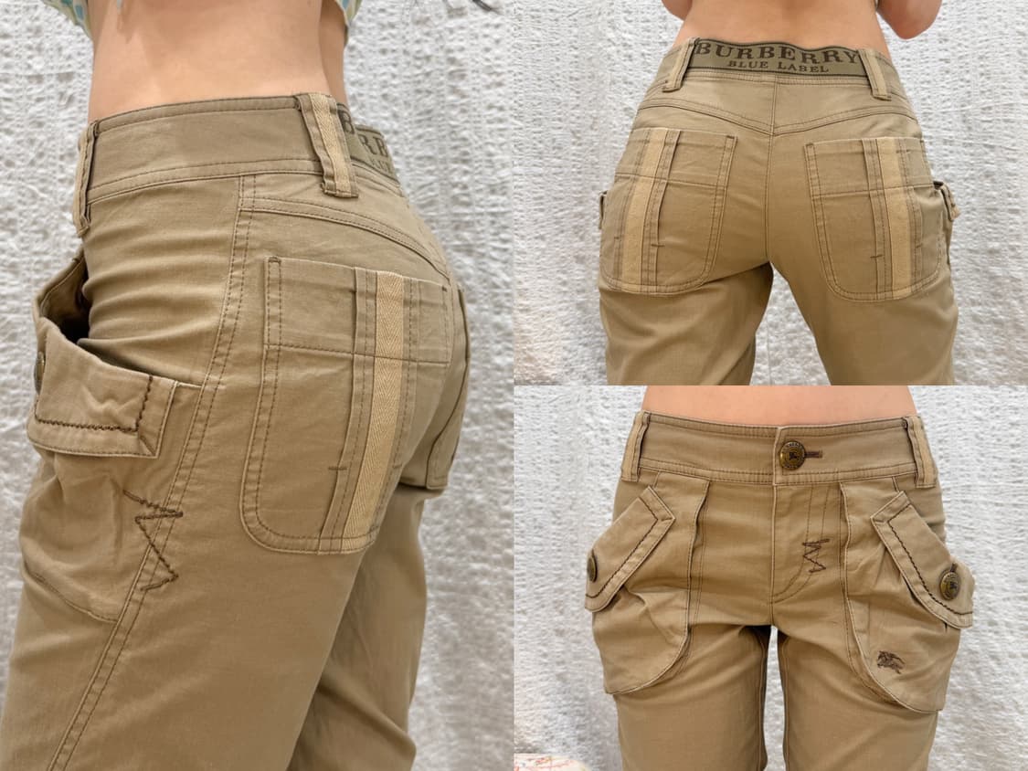 Burberry blue label camel capri 상품이미지2