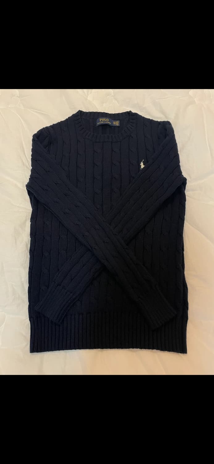 폴로니트 네이비 xs 상품이미지1