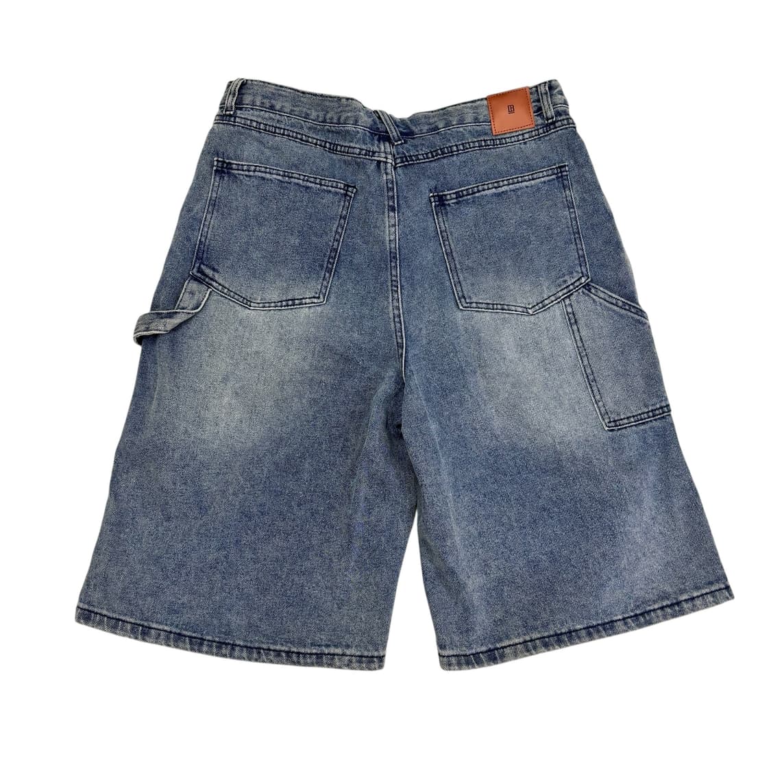 디미트리블랙 카펜터 하프 데님 팬츠 상품이미지5