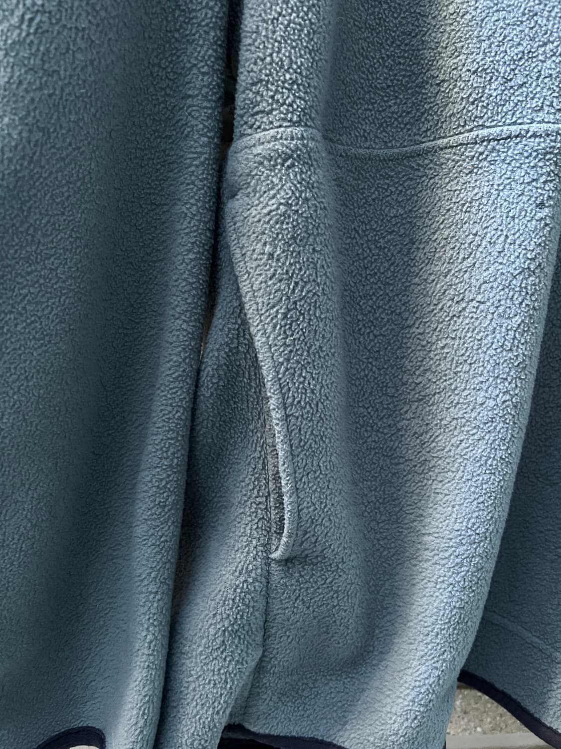 [L]90's 파타고니아 신칠라 파스텔블루 하프집업 플리스 상품이미지4