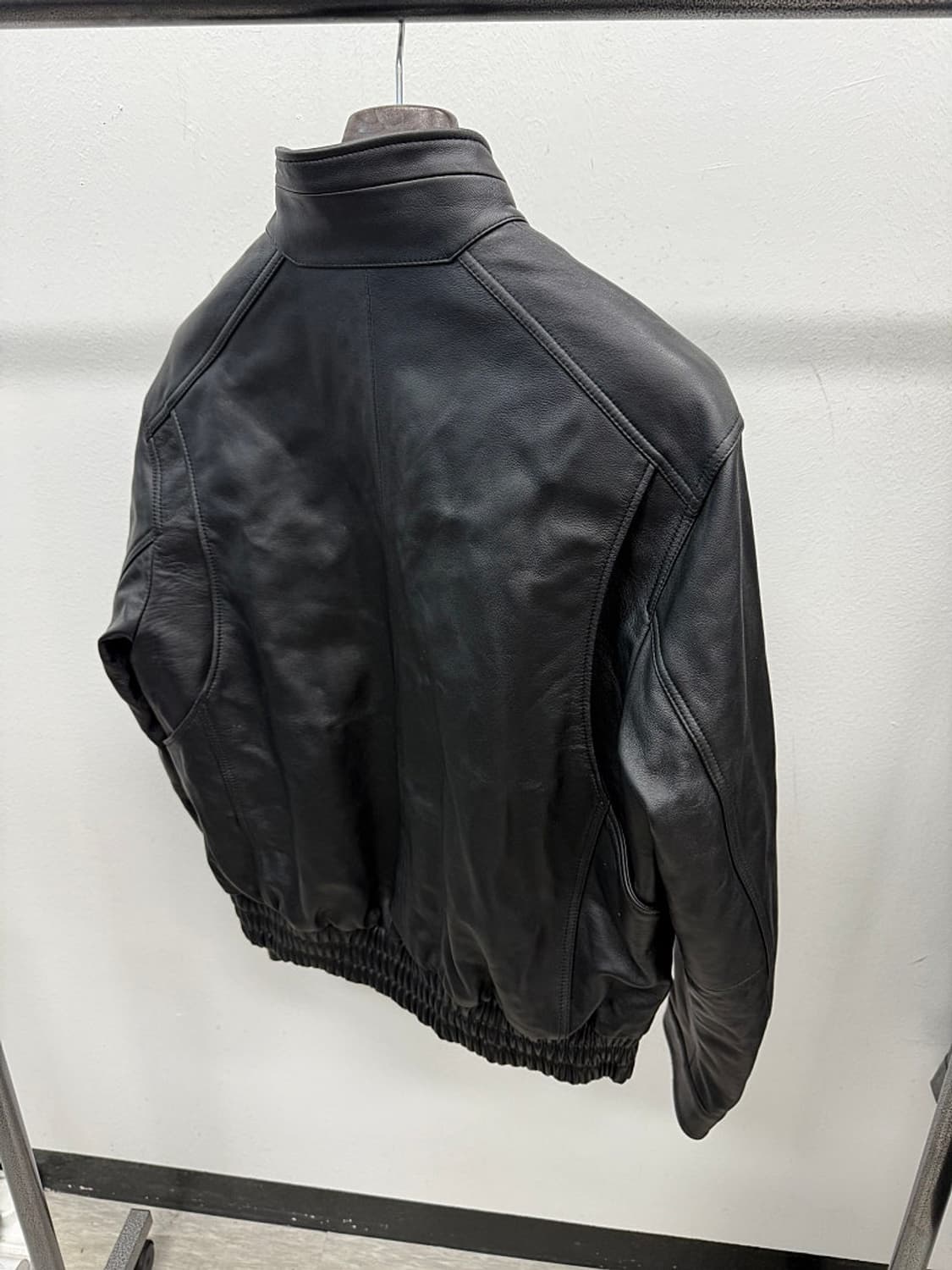 100-105) SLOW UNIVERSE 레더 블루종  상품이미지8