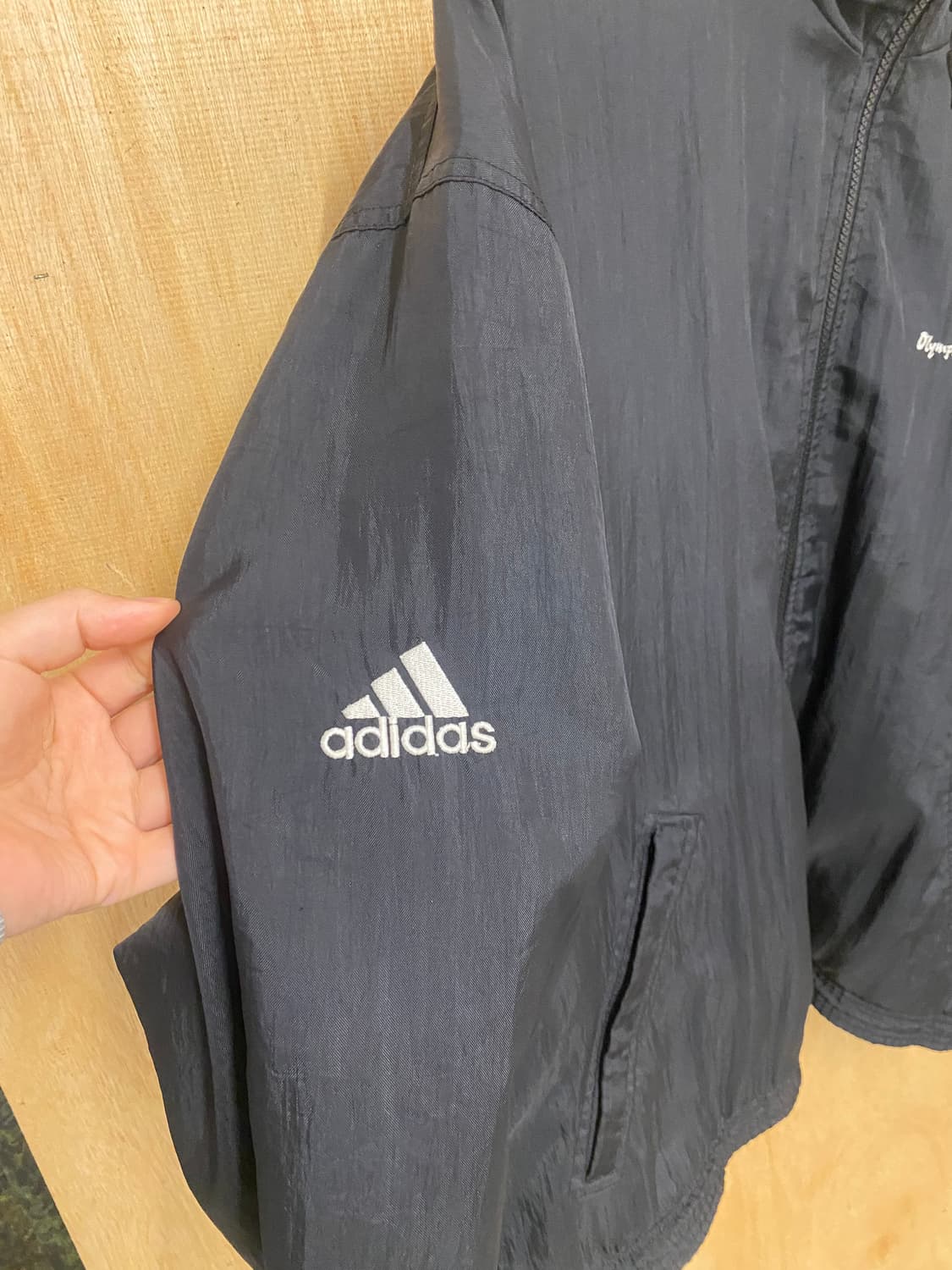 90s ADIDAS olympique de marseille jacket 상품이미지6