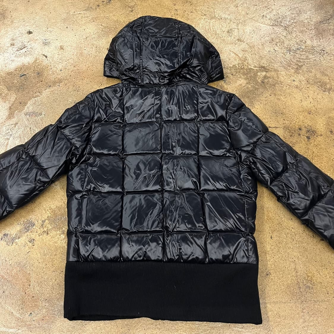 아디다스 블랙 실버 숏패딩 85 상품이미지4