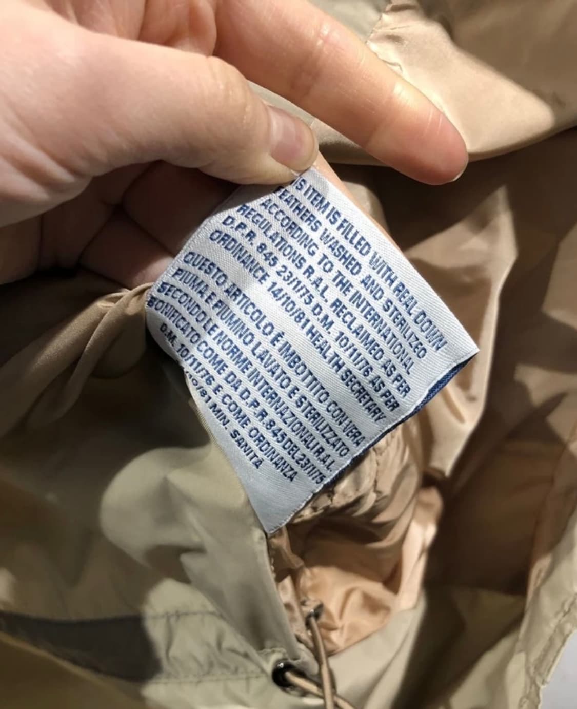 [1118]Moncler beige field jacket 상품이미지5