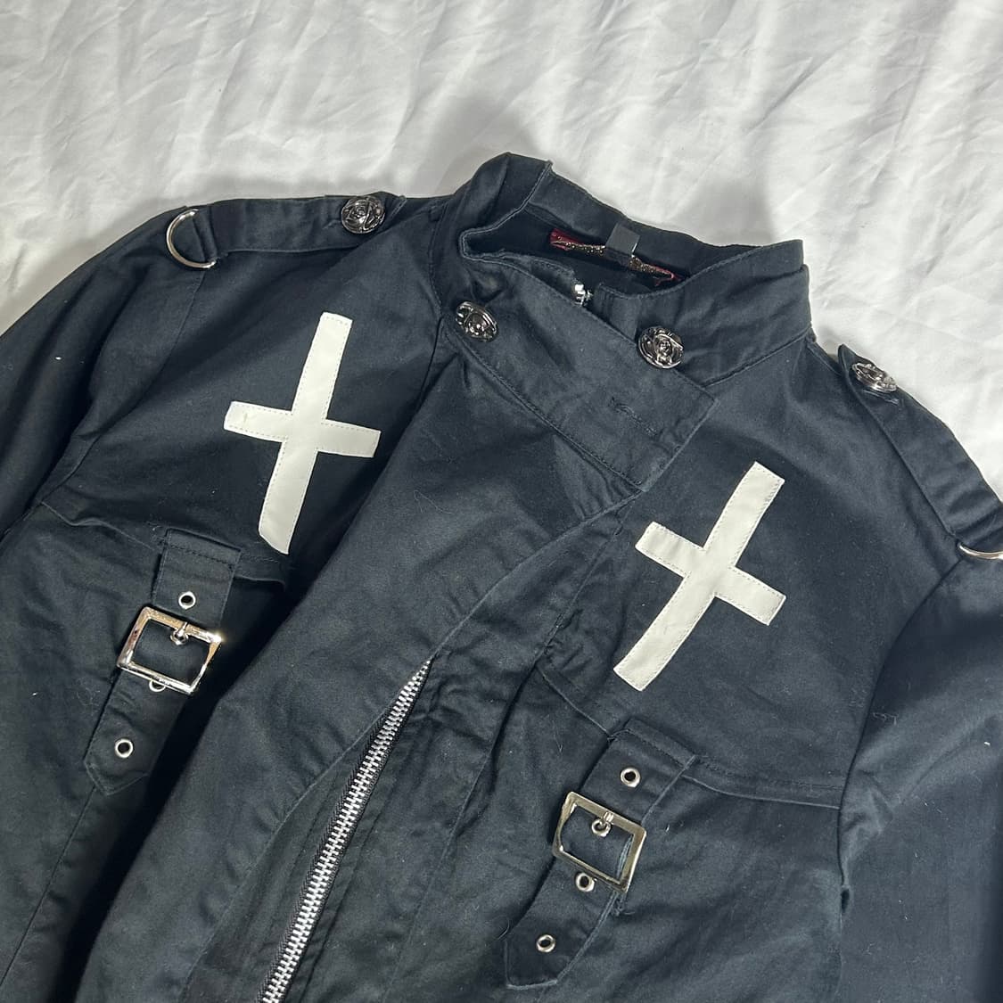 [BODY LINE] 바디라인 고딕 크로스 본디지 자켓 상품이미지3