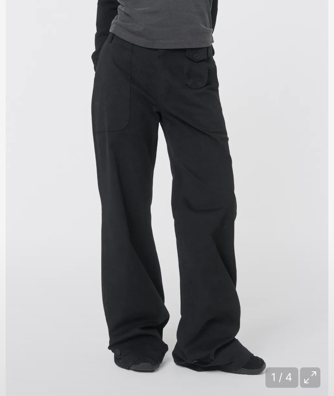 미세키서울 미니 포켓 버튼 팬츠 상품이미지1