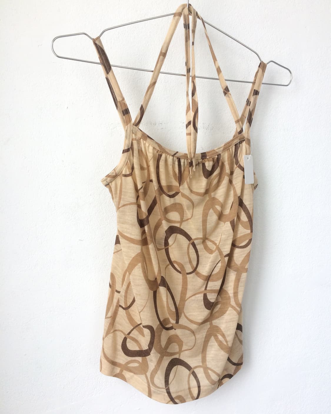 Holter neck tied sleevelss 상품이미지3