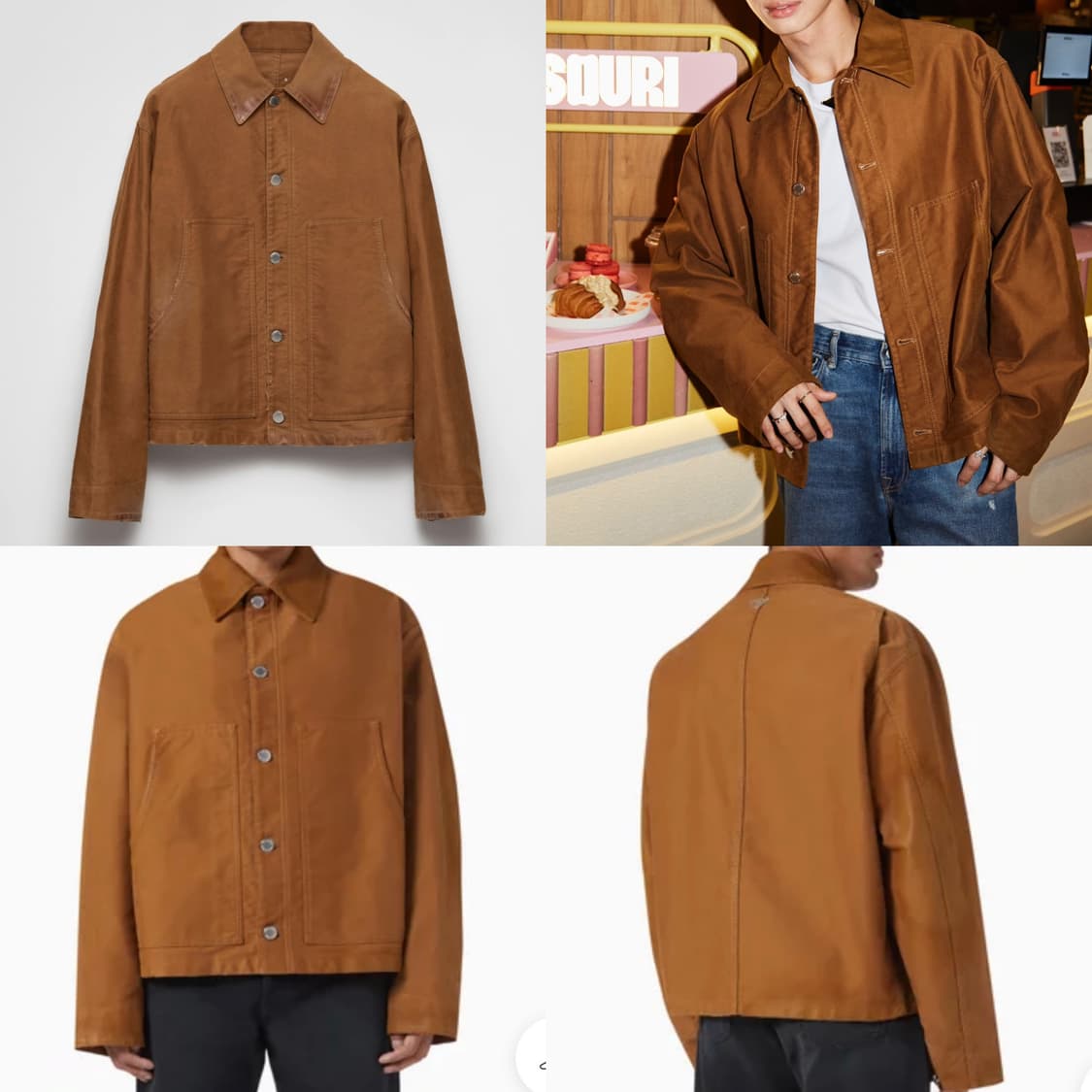 정가385만원, PRADA 프라다 자켓 브라운 상품이미지2