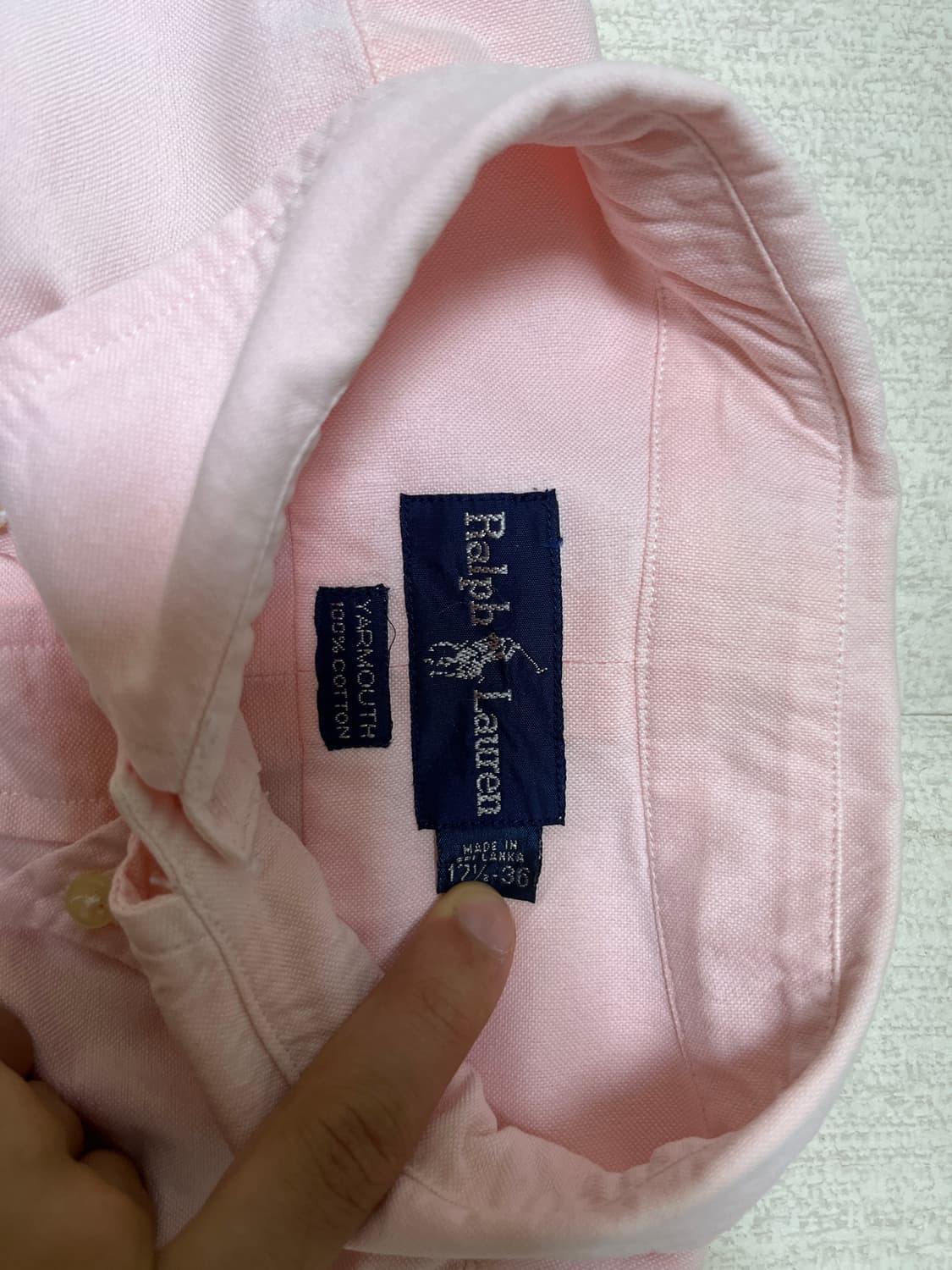 폴로 빈티지 야무스(YARMOUTH) 셔츠 상품이미지2