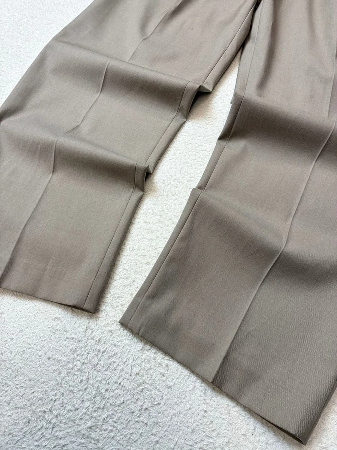 이에이 IEY 스트레이트 울 투턱 팬츠 PN5970 상품이미지4