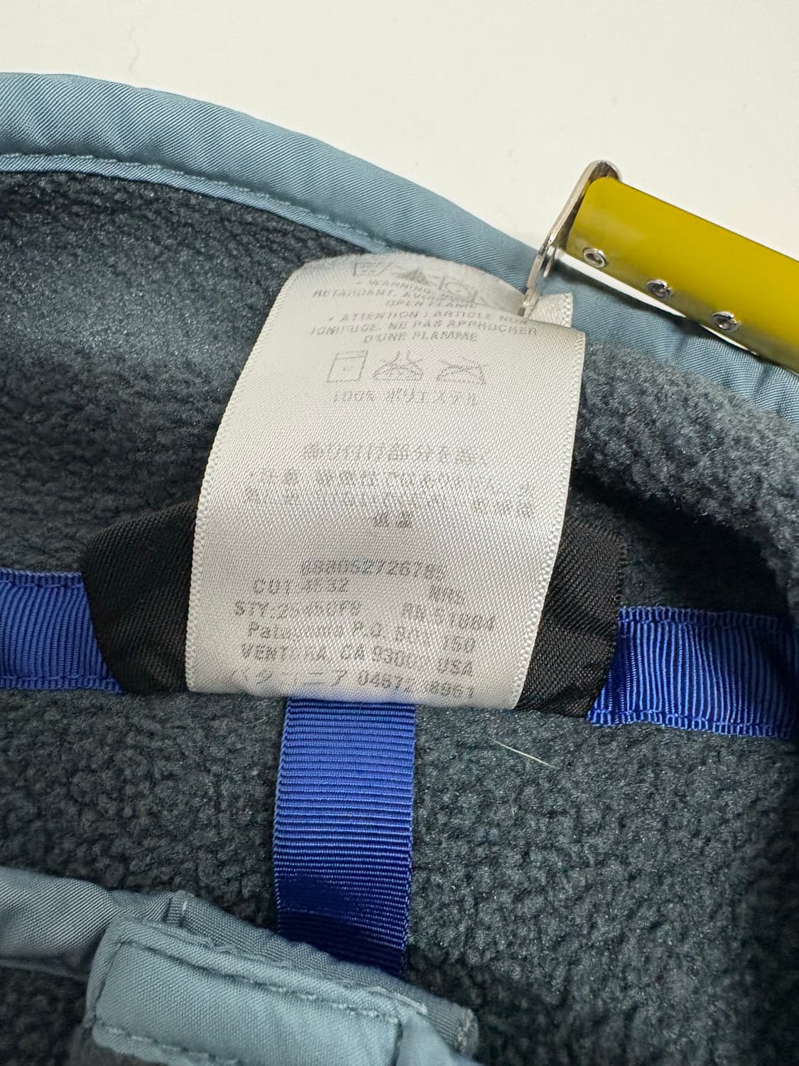 헤비모델)빈티지 파타고니아 신칠라스냅티 챠콜 멘즈XS 상품이미지5