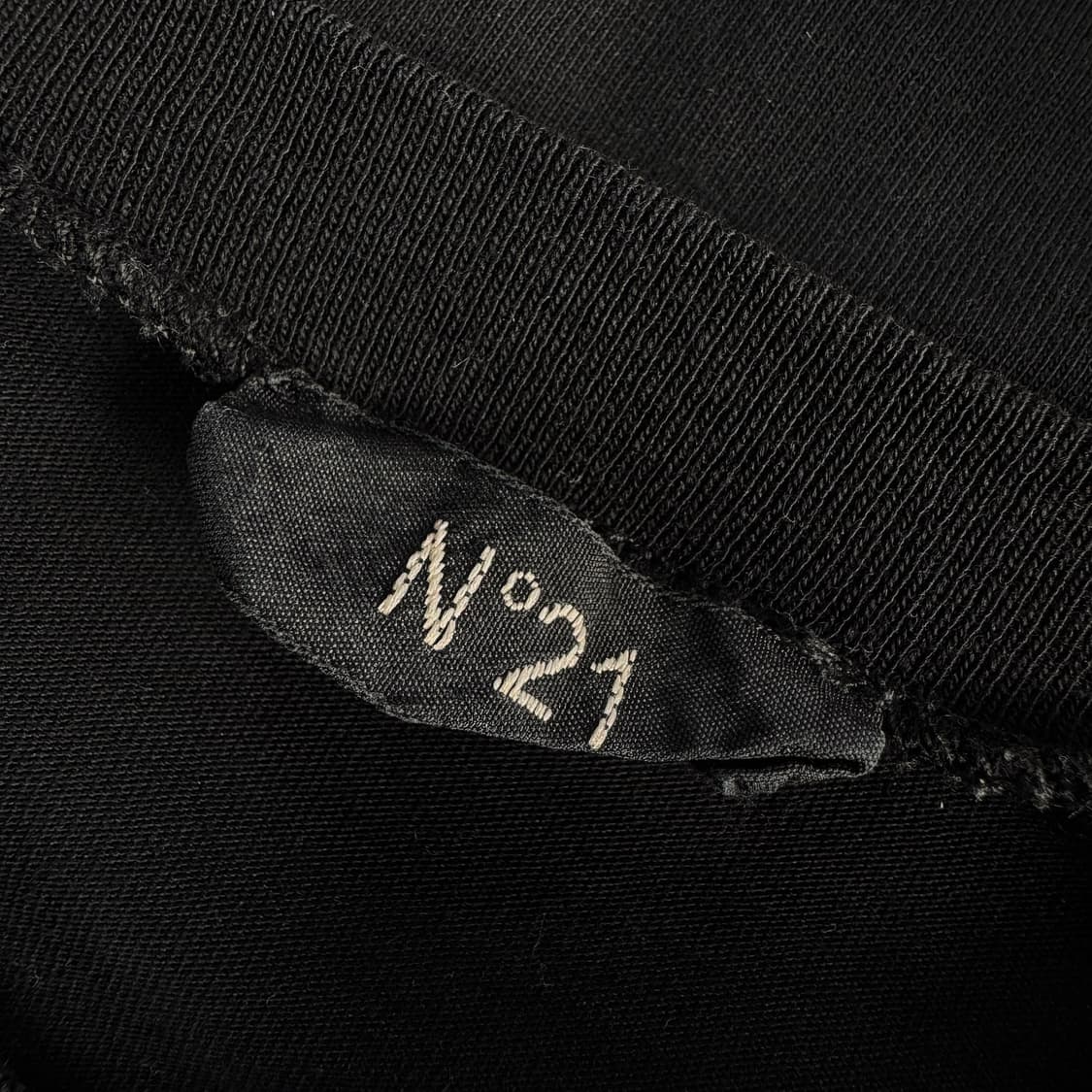 N21 코튼 로고 긴팔 티셔츠 상품이미지2