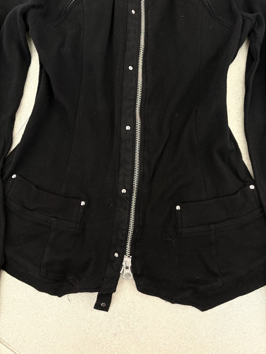 블랙 투웨이 카고 집업 상품이미지5