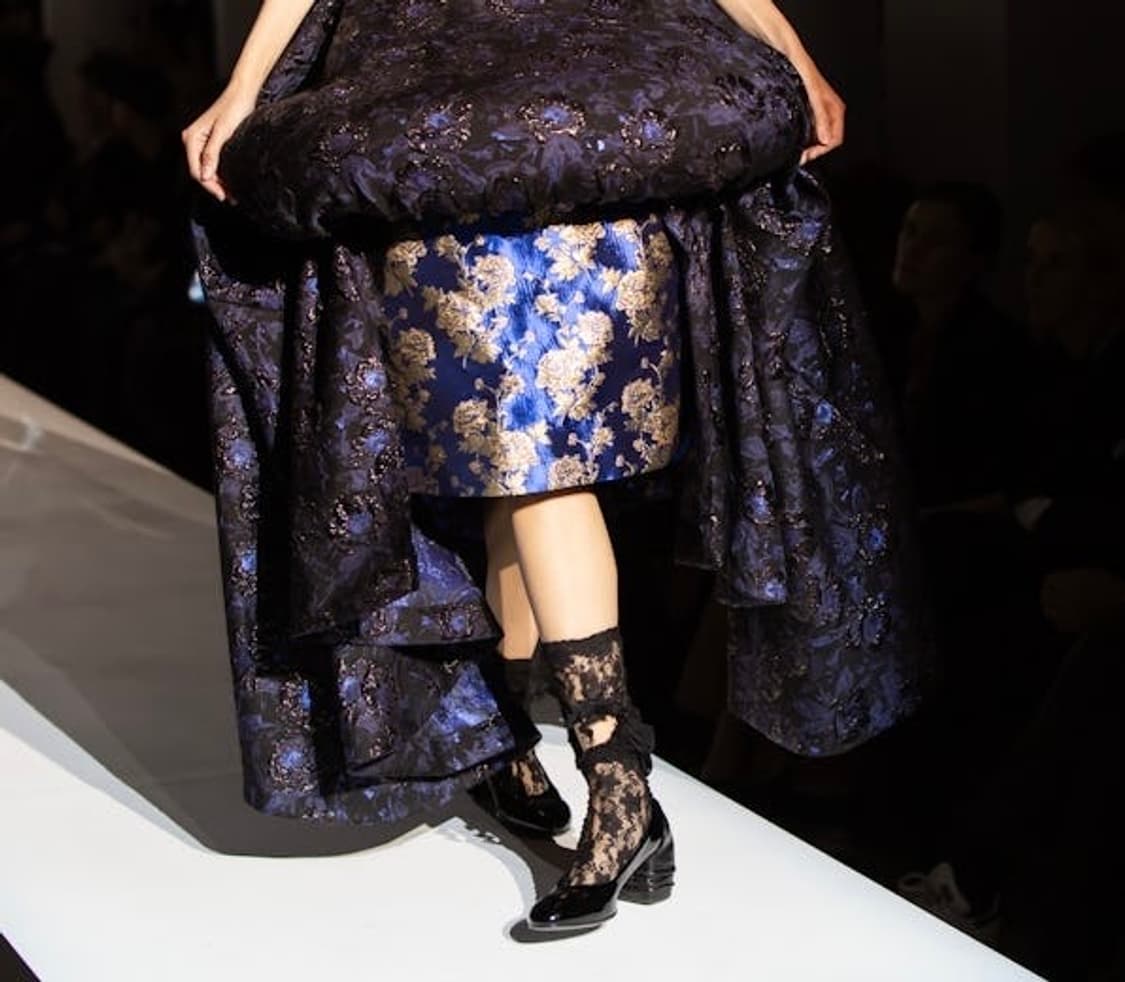 꼼데가르송 드레이프 힐 레더 펌프스 상품이미지6