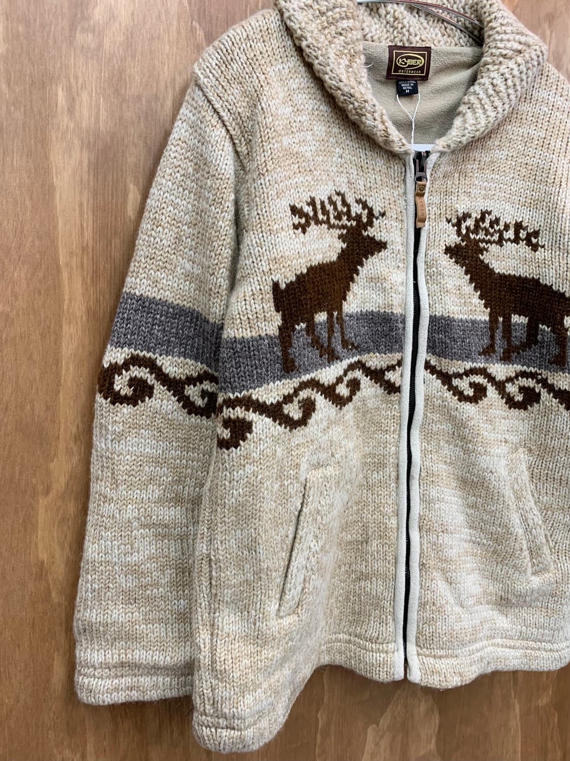 빈티지 헤비울 코위찬 상품이미지3