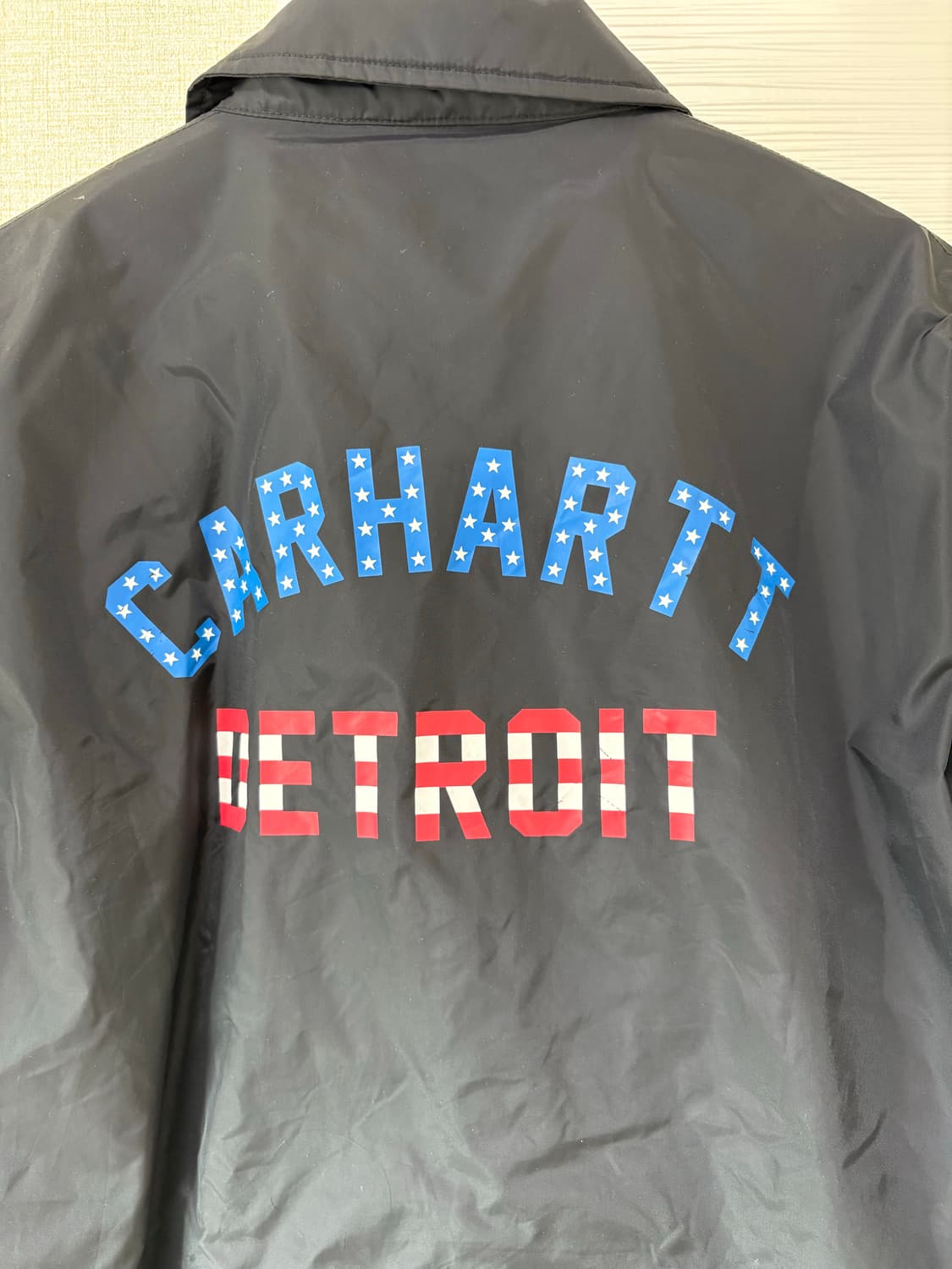 칼하트 WIP 코치 자켓 블랙 XL 상품이미지4