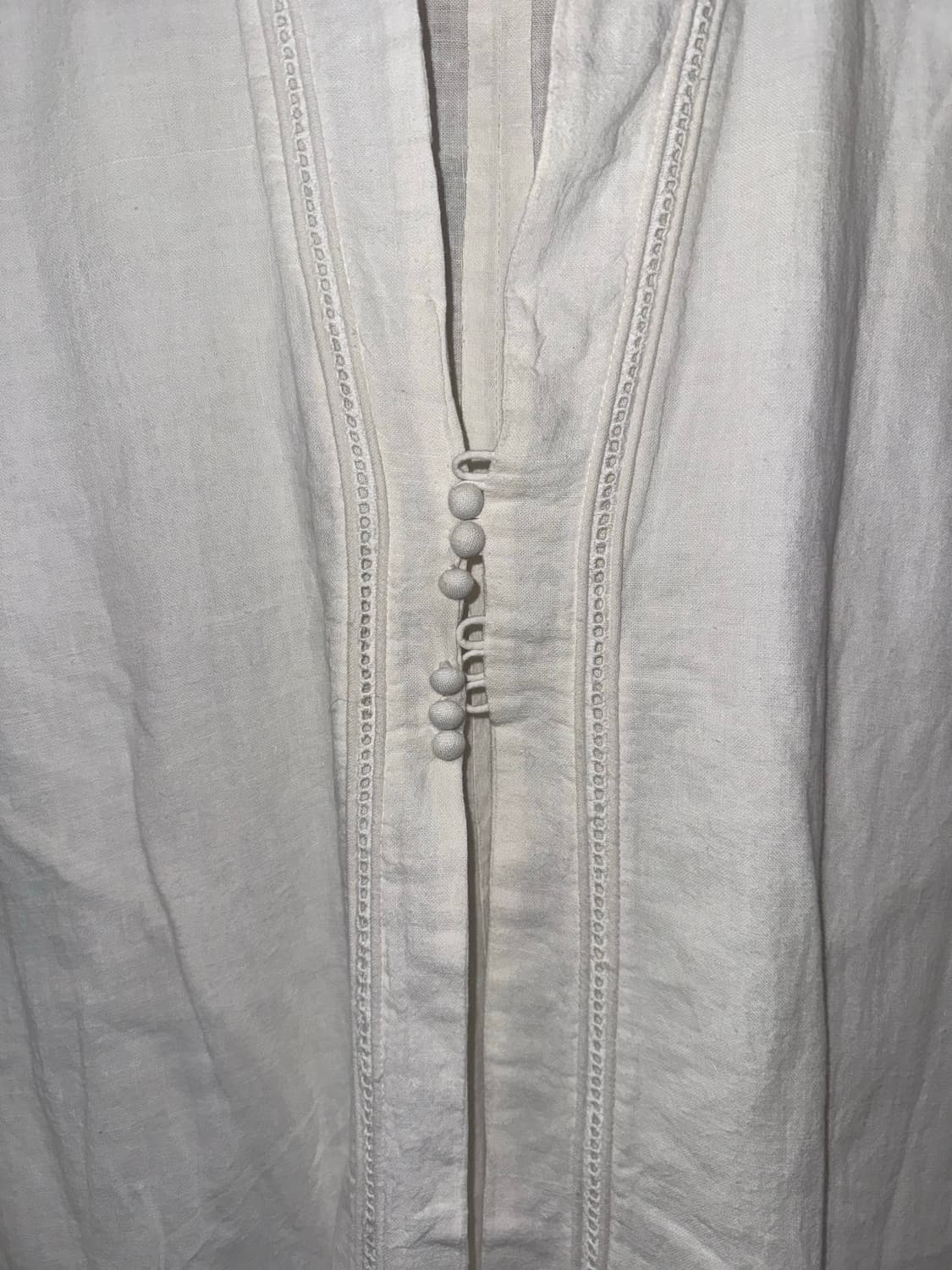 캐피탈 코튼 롱 블라우스 상품이미지4