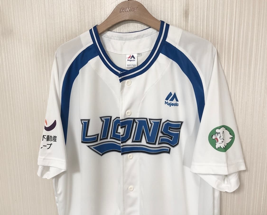 NPB 마제스틱 사이타마 세이부라이온즈 유니폼/져지 L 상품이미지6
